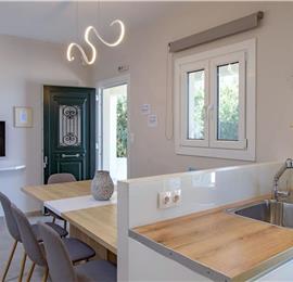 7 bedroom seafront luxury villa with pool & jacuzzi, near Acharavi, sleeps 14-15